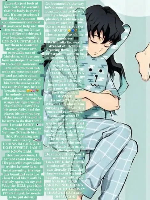 I literally SQUEALED when I saw this, but then again, Tiktok just has to ruin the quality on the rant slide, right?????????? Wow. Anyway, he’s too precious to be on here, someone put him down Its the way hes thinking about me whilst hugging that plushie, I just know he is 🙏🏼🙏🏼💕💙💐 «────── « ⋅ʚ♡ɞ⋅ » ──────» YAY!ーーーーー ☆ * . ☆ . ∧＿∧ ∩ * ☆ * ☆ ( ・∀・)/ . . ⊂ ノ* ☆ ☆ * (つ ノ .☆ (ノ ︴˚˒༄∘ˋ✧˙.#muichiro #muichirou #muichiroiloveyou #muichiroon #mybeloved💙💙💞 #tokito #ismine #beware💙 #maiachirocanon #maiachiro #muismine #muichiroismine #ijustlovehimsomuch #loml #💙💙 #ilhsm #muichirororororor #officialart #beautifulboy