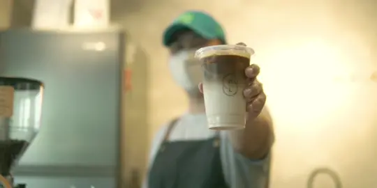 Coffee with ma homie @Brew Lane #fyp #coffee #videography #sony #cinematography 
