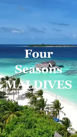 Our best shots from Four Seasons Maldives 🤩🏝️ #fourseasons #luxuryresorts #maldivestiktok #luxurytravel #travel #maldives #drone 