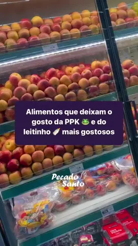 Cata essas dicas para deixar o gosto mais interessante… 🔥🍌🍊🍈🍎🍍🍼🐸 #frutas #gosto #leite #pecadosanto 