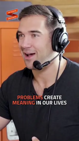 Can we REALLY eliminate problems in our life? 🤔 Mark Manson explains how it’s the problems themselves that create the MEANING in our lives. The School of Greatness Podcast Ep. 524 for the full episode. 🎙️ #growthmindset #growth #selfdevelopment #problemsolving 