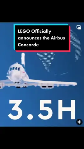 LEGO Officially announces the Airbus Concorde #aviation #lego #airbus #concorde #AFOL 
