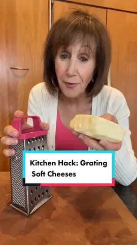 Grating soft cheeses- like mozzarella can be a bit of a pain. Here’s my tried and true hack for a much easier experience! . . . #rosereisman #rosetip #cookbookauthor #chefathome #nutritionist #cookinghack #kitchenhack #freezerhack #cheese #gratedcheese #fyp 