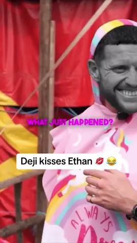 “I should’ve slipped tongue” 😂 Follow for more #sidemen #sunday #ksi #behzinga #deji #zerkaa #funny #greatest #moment #moments #kiss #road #trip