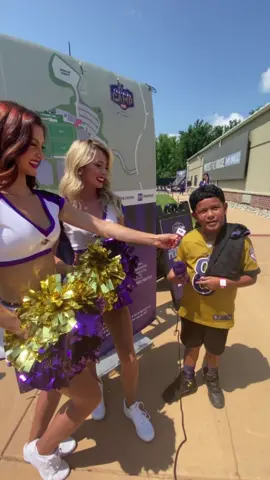 We played a little game of Name the Player! Ravens Cheer vs. Kids edition! #cheer #nfl #ravensflock