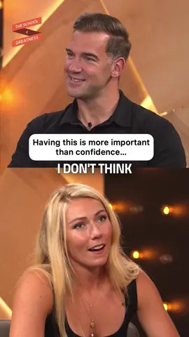 Two-time Olympic gold medalist @mikaelashiffrin puts this so perfectly 🧡 For the full conversation head to episode 1470 #mindsetmotivation #healing #believeinyourself #confidence