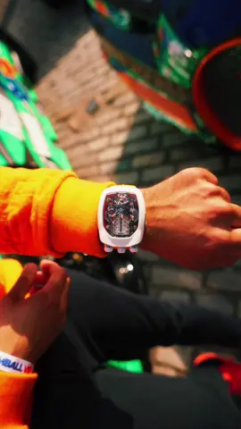 When automotive excellence meets horological perfection us on a captivating ride through the Gumball 3000 rally as the Bugatti Chiron takes center stage alongside two exquisite Bugatti Chiron watches from Jacob & Co. #jacobandco #watches #luxury #bugatti 