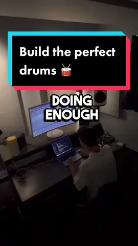 How to build the perfect drums 🥁#drums #musicproduction #ableton #sounddesign 