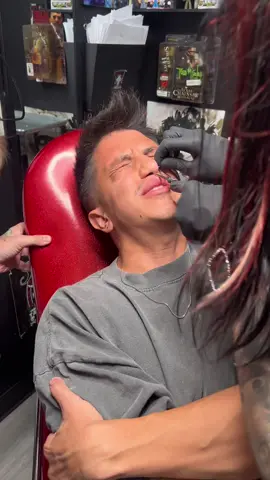 I’d pick the taser again over this torment lol! #fypシ #nosepiercing #septum #septumpiercing #pain #gonewrong #fypシ゚viral #funny 
