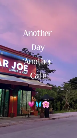 another day another cafe 🌸 pretty sunsets at dear joe 💗 #coffee #minivlog #cafe #foodtrip #cafehopping #fyp #dailyvlog #gabyzoleta #dearjoe #dearjoecafe #lipa 