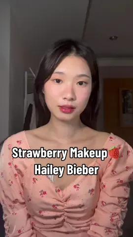 จะแต่งลุคนี้ได้ต้องผิวดีด้วย เพราะฉะนั้นอย่าลืมบำรุงผิวกันด้วยนะคะ🍓❤️ @YOU Beauty Thailand  #makeup #strawberrymakeup #haileybiebermakeup #makeuplook #แต่งหน้า #YouBeauty #skincareroutine 