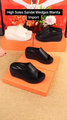 JOANNE HighSoles Sandal Shoes #rekomendasisandal #sandalwedges #sandalwanitakekinian #joanne #sandalkoreanstyle #sandaltinggiwanita #sandaltebal #fypage 