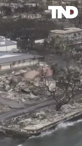 Aerial footage shows the damage and devastation from the  Hawaii wildfire. Over 1,700 buildings have been destroyed, according to officials. #hawaiiwildfire #hawaii #wildfire #burn #aerialfootage