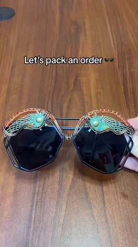 And shes off! #asmr #asmrsounds #sunglasses #handmadegifts #handmadejewelry #festivalseason #shopnow #festivalwear 