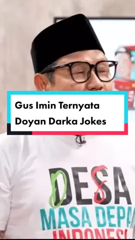 Kata Gus Imin, jaman Pak Harto yang lucu itu kalo gak srimulat ya DPR. Karena bikin anggaran gak sesuai faktanya.  Sekarang, lucunya pindah ke kementerian. 🤔  #beritaviral #gusimin #podcastdepanpintu #kaesangpangarep #darkjokes #capres 