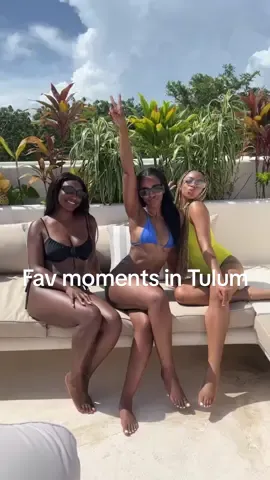 Some of my fav moments in Tulum 🌴 #tulummexico #tulumvibes #travelmexico #mexico #tulum #blackgirltravel #bachlorettetrip 