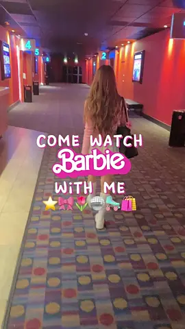 Loved it so much!🛼🎀💕 #watchbarbiewithme #barbie #BarbieMovie #barbiegirl #pink #movie #cinema 