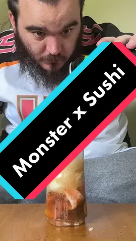 Replying to @✨~SeNeM~🧡 Sorry Japan. #monsterenergy #monster #energydrink #sushi #challenge #mix #tastetest #gross #funny #reaction #craignotcreg #fypシ 