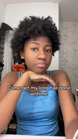 Come get my long hair done with me!! 