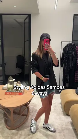 A look for every day of the week 👟 #howistyledit #adidassambaoutfits #sneakeroutfitwomen #sneakeroutfits #summeroutfitideas 