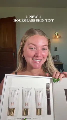 Talk about a rollercoaster review 🫠 if you have dry skin you 100% will loveeeeee hehe #makeupreview #hourglassskintint 