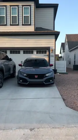 ladies and gentlemen. i present to you my 2019 sonic grey honda civic type r #fk8 #civictyper #honda #typer #cute 