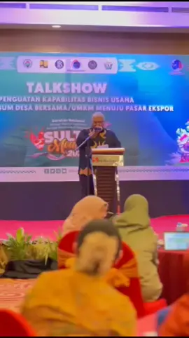 GUBERNUR SULTRA BERSAMA WAMENDES PDTT RI HADIR TALKSHOW PENGUATAN KAPABILITAS BISNIS USAHA BUMDES DAN UMKM  Penulis         : Winda Editor            : Kadis Kominfo Fotografer    : Rayhan #kendarisulawesitenggara #kominfo #sultra @alimazi.official 