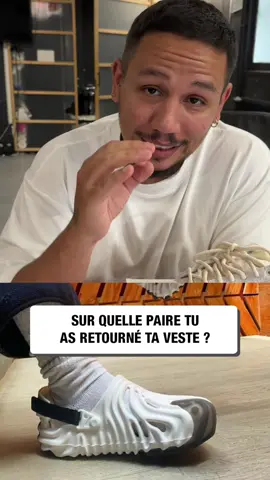 Keusmo a retourné sa veste sur la Adidas Bad Bunny… et vous ?   On a demandé à la commu les paires sur lesquelles ils ont changé d’avis : Yeezy Foam, Yeezy Slide, les Asics & les New Balance. Mais aussi les Crocs (merci Salehe Bembury) dans le même délire plein de gens ont compris les Birkenstock que récemment !  Pour les mocassins, Keusmo a banni ça de sa garde de robe et il dit qu’il va pas changer d’avis. Y’a que Michael Jackson qui aurait pu le faire craquer à l’époque 😂 Dites nous quelle paire de sneakers vous a fait changer d’avis ? #yeezy #birkenstock #crocs #newbalance #Asics 