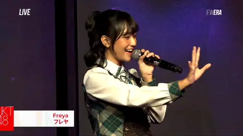 Freya: aku kembali 😁😁 #jkt48 #aturananticintajkt48 #honeybear18irthday #freyajkt48 