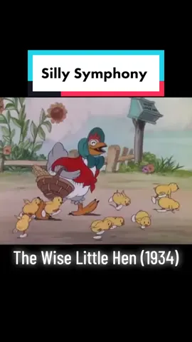 The Wise Little Hen is a 1934 Walt Disney's Silly Symphony cartoon, based on the fable The Little Red Hen. The cartoon features the debut of Donald Duck. Donald and his friend Peter Pig try to avoid work by faking stomach aches until Mrs. Hen teaches them the value of labor. . . . #disneyworld #disneyland #disney #disneyanimation #cartoon #retro #reels #reelsinstagram #nostalgia  #oldcartoons  #classicanimation #old #oldschool #chicken #donaldduck #corn #cornstarch #sillysymphony 