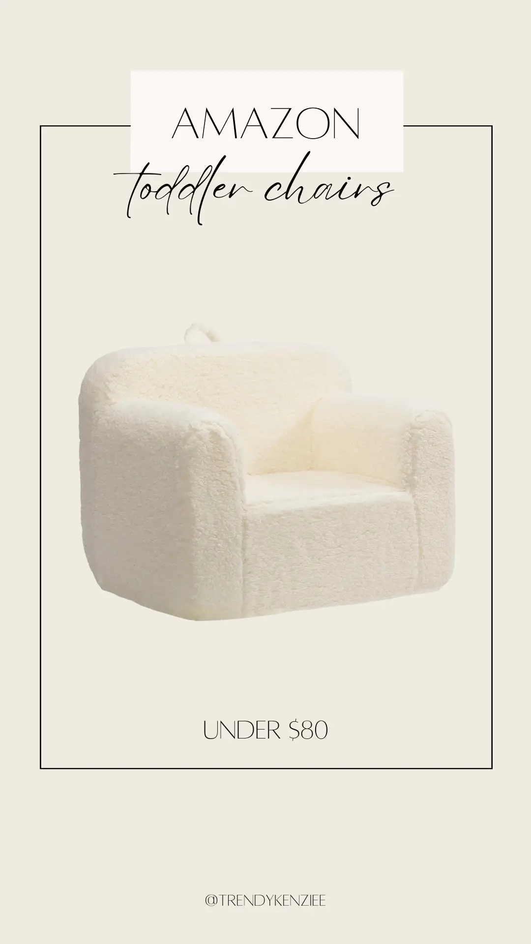 For all my neutral mamas! Love this toddler chair - 🔗 on the toddler finds idea list on my amazon storefront 🫶🏼 #amazonfavs2023 #amazonfindstoddler 