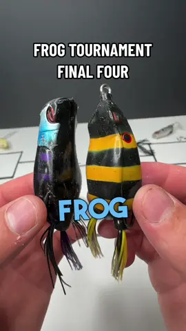 WHO WON?!? I love both of these frogs and both of them catch huge bass! Frog fishing is top teir!! #bassfishing #fishing #fyp 