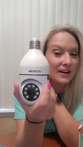 This is the coolest light bulb camera ever! #CapCut #tiktokshop #lightbulbcam #lightbulbcamera #lightbulbcamerawifioutdoor #wesecuu #wesecuucamara #wesecuubulbcamara @WESECUU I may earn commission from qualifying purchases.