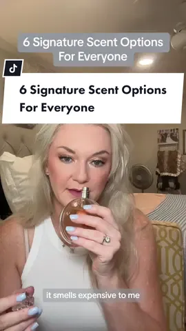 6 signature scent options for everyone! These are great options for all ages and can be worn year round & day or night. #marcjacobsdaisylove #marcjacobs #gucci #guccibloom #kayali #kayaliroyale #sugaredpatchouli #chanel #chanelchance #dolcegabbana #dolceandgabannalightblue #givenchy #givenchyirresistible 