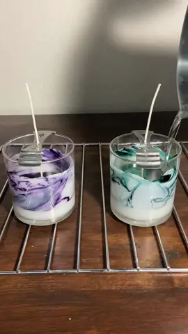 Weekend wax experiments 💫 Hope everyone has a great weekend! 🕯✨ #candlemaking #candlesmallbusiness #candlebusiness #candleshop #SmallBusiness #fyp #candlesoftiktok #smallbusinesscheck #candles #fallcandles #fallcandlescents #candlemakingbusiness #swirlcandle 