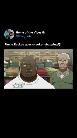 He was NOT impressed😭 #boondocks #uncleruckus #viral #xyzcba #fyp #timmytachi 