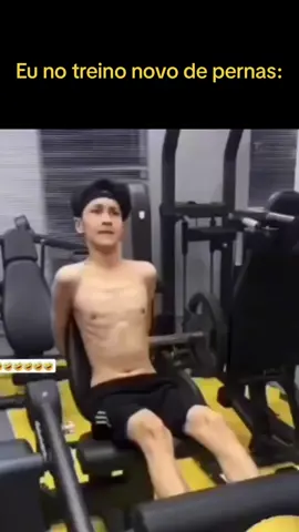 Treino novo e sempre assim kkkk#memefitness #humorfitness #memesfitness #memesbrasil #humoracademia #legday #treinodepernas 