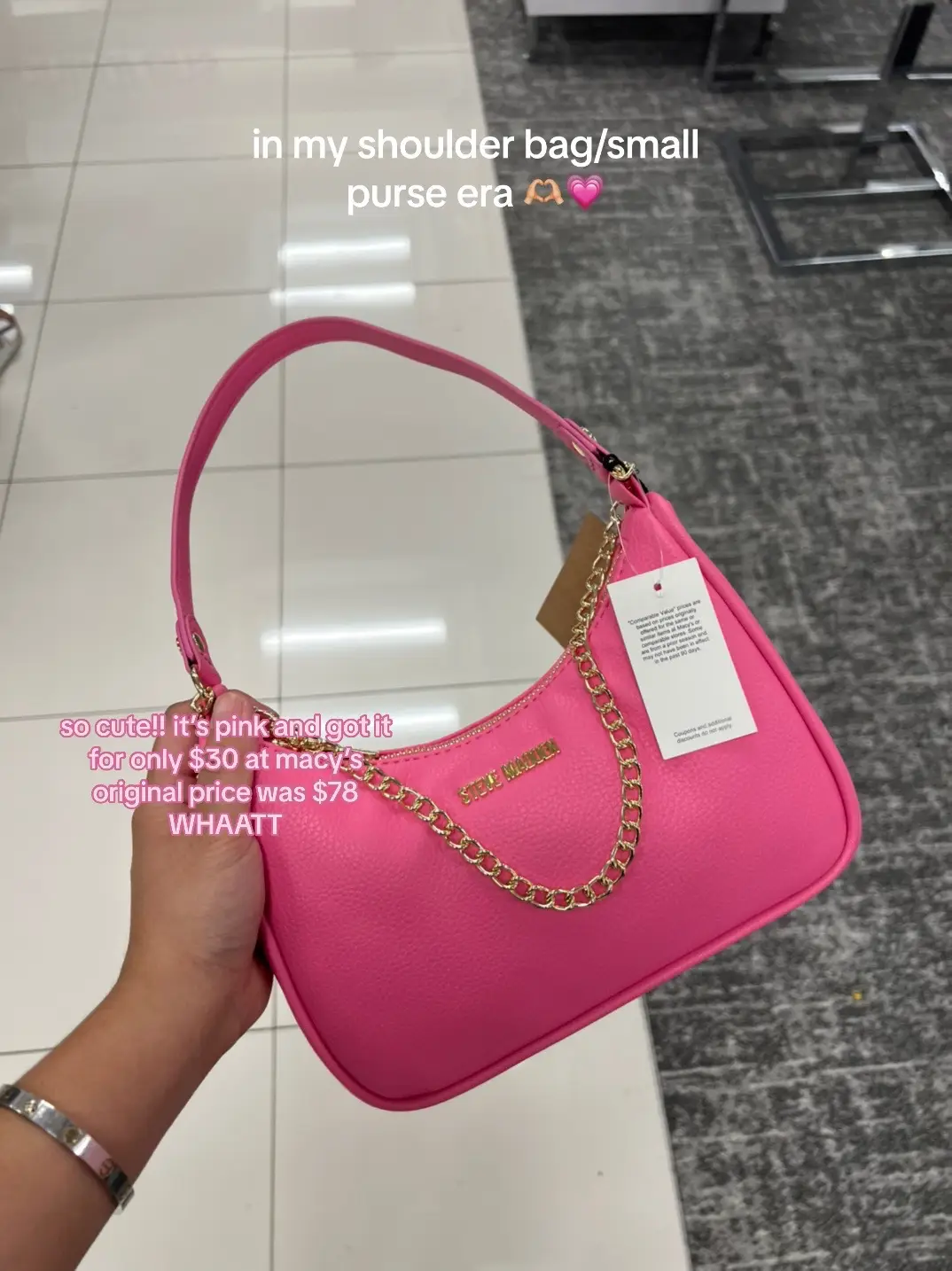 my bag finds of the day 🫶🏼 i am obsessed with my new purses to say the least 😍💗  #shopping #purses #bag #shoppingfinds #shoppinghaul #haultok #haul #zara #macys #bougieonabudget #fashion #fashiontiktok #shopwithme 
