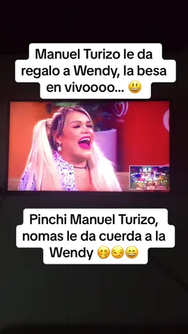 Manuel Turizo besa a Wendy!!!!!! 😃🤭🫠🤤 #wendyguevara #manuelturizo @Nicola Porcella 