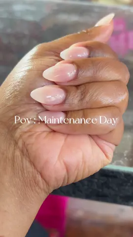 whew to a maintenance day keep it neutral #almondshape #almondnailshape #neutralnailsideas #blackgirltiktok #maintenancedayblackgirl #CapCut 