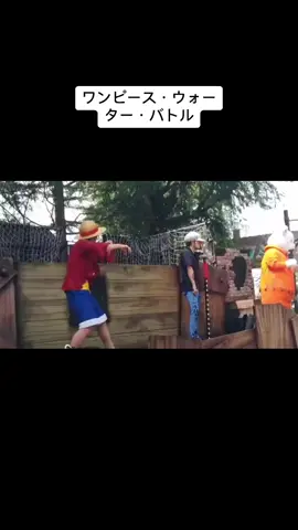 One Piece Water Battle 2017 #ワンピース #水バト #USJ #ルフィ  #ロー #ONEPIECE  