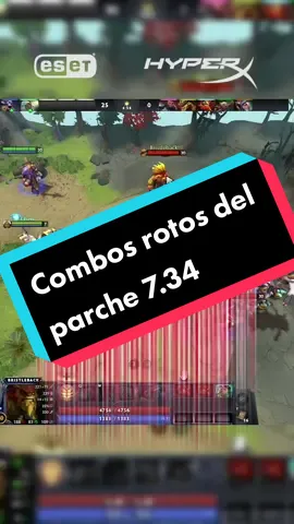 Combo del parche 7.34 para sorprender en rankeds! #dota2 #fyp #dotaperu #videojuegos #ESET #HyperX #dotatips 