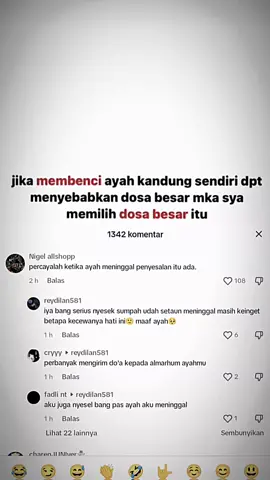 ingat penyesalan itu ada👍🫂#fypシ #sadstory #ayah #ayah 