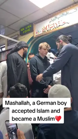 #Mashallah, a German boy accepted Islam and became a Muslim#islamic_video #plzzsupportme #foryoupageofficiall #foryoupage #plzzviralvido😭😭🙏🙏💔💔💔💔💔 #likeandshere #entopafghanistan #likeandshere 
