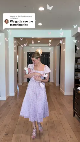Replying to @Ashlyn Hanson matching with my girl 🥹 #mommydaughter #matching #babyshower 