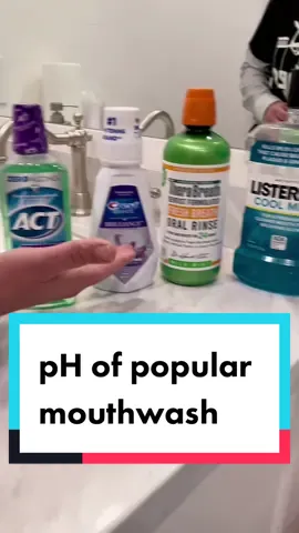 Acids are harmful to teeth. Why then are some popular mouthwashes acidic? Hmmmm? #truth #mouthwash #freshbreath 