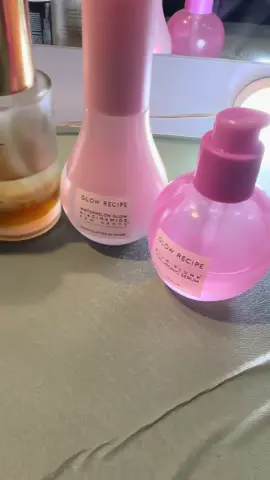 Part 1: my favorite skincare items. Serums I ALWAYS repurchase 💗 #skincare #favorites #serum #fyp #recommend #goodmolecules #glowrecipe #meritbeauty 