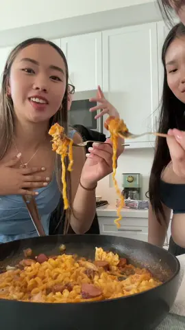 carbonara ramen mukbang
