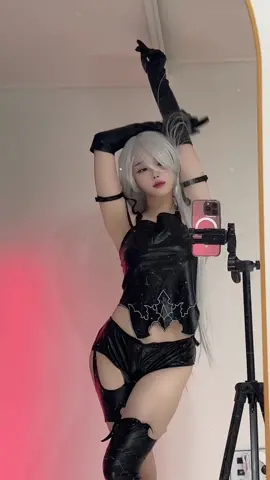 A2 Outfit check  #cosplay #cosplayer #nierautomata #gamer 
