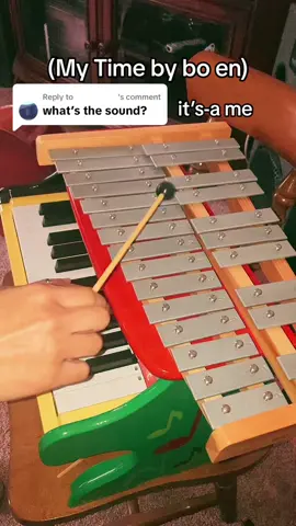 Replying to @⠀ ⠀ ⠀ ⠀ ⠀ ⠀  sorry for mistakes but at least it’s a lot better than the original one i did LOL (to my followers, sorry im not gonna be as active and im gonna keep sucking pretty bad, ive been practicing like 3 hours minimum a day on the regular piano for my audition this week at SIU) #mytime #boen my time by bo en on toy piano and glockenspiel #toypiano #glockenspiel 